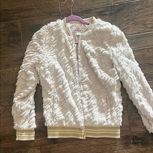 Ariat Lady Luck White and Gold Sparkle Jacket
